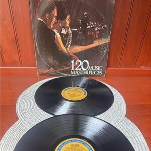 120 Music Masterpieces Vinyl Records
